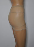 S130 - Beige Nude Net Mini Skirt (12-13 Inch Length)